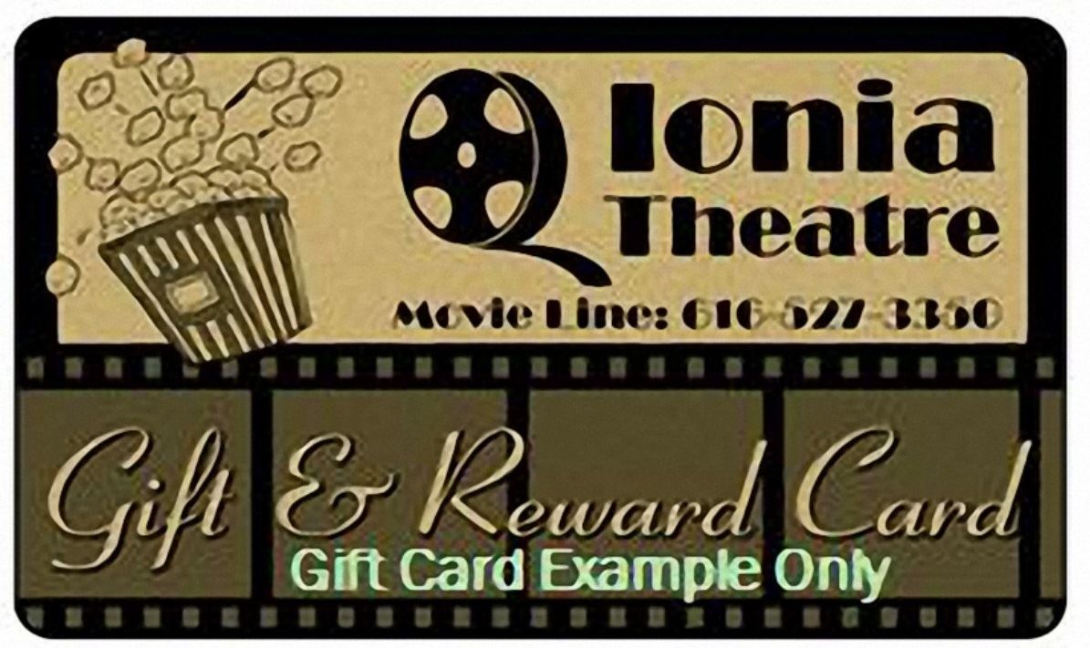 Theatre Gift and Reward Card